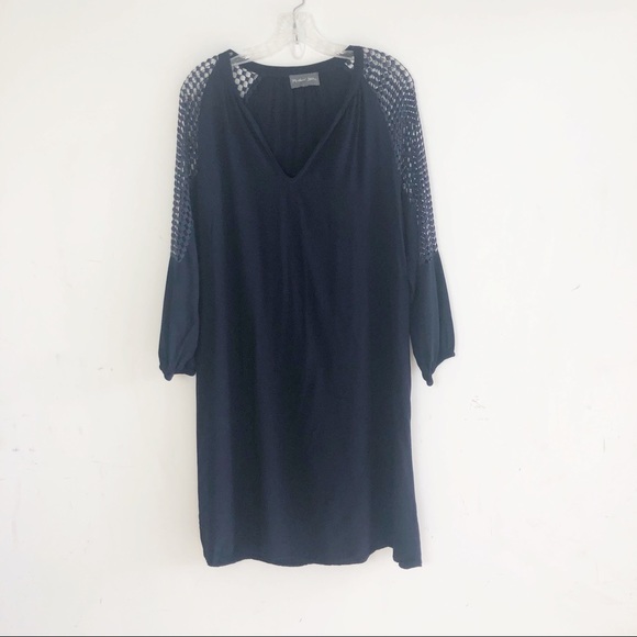 MICHAEL STARS NAVY DRESS L - Picture 1 of 8